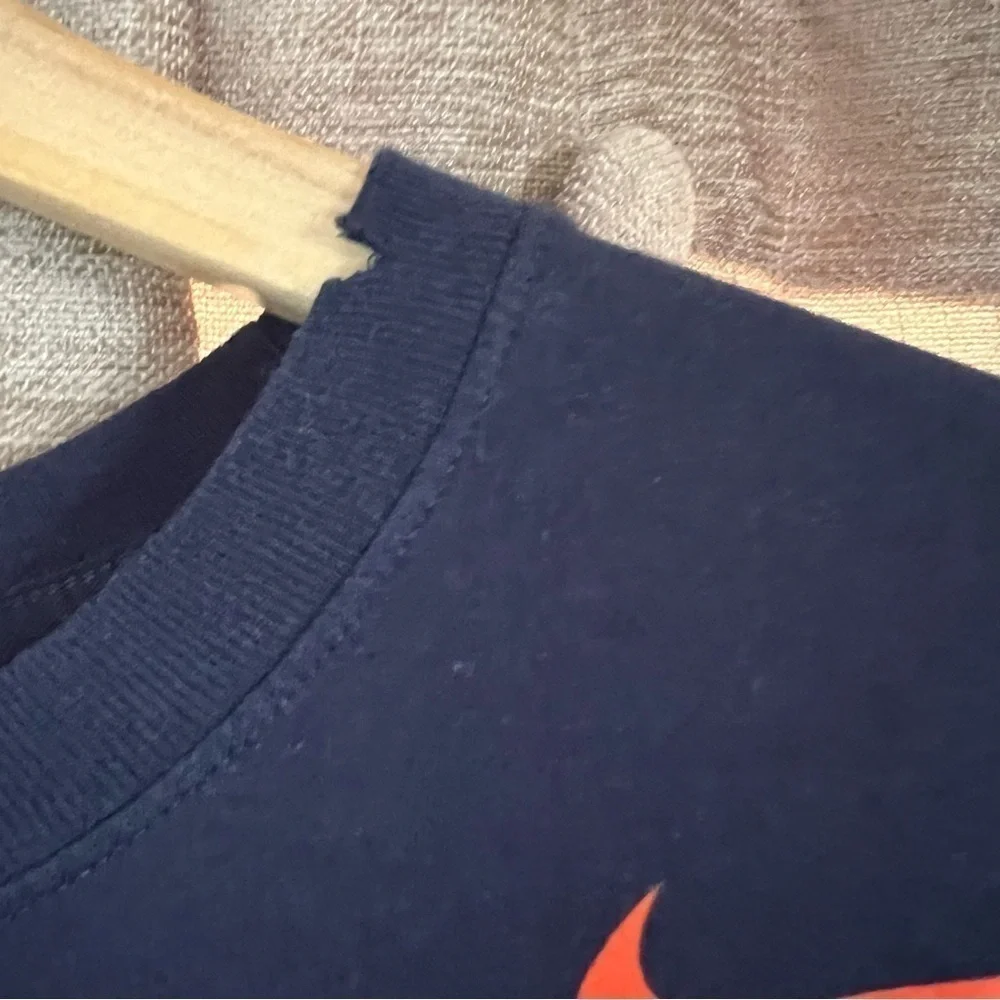 Nike Dri Fit University of Virginia 434 Area Code Blue Tee Shirt Size Small